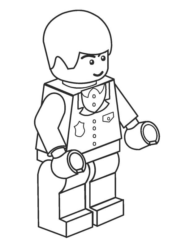 Lego coloring pages