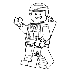 Wonderful lego movie coloring pages for toddlers