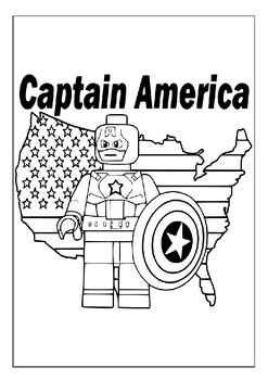 Printable captain america coloring pages bring your favorite superhero to life