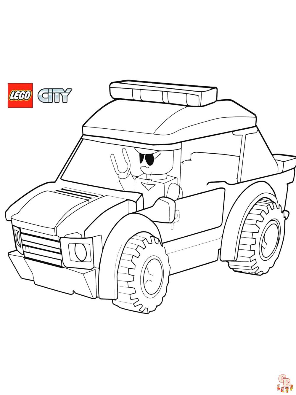 Get your free lego coloring pages