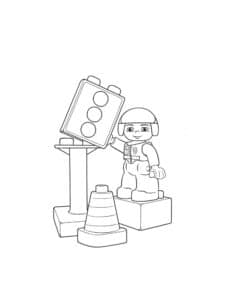 Lego coloring pages âï free coloring pages