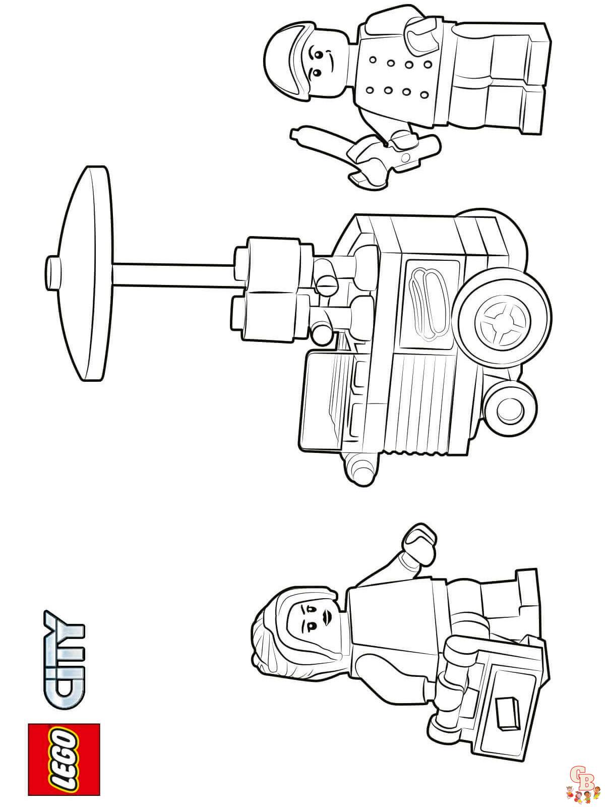 Get your free lego coloring pages