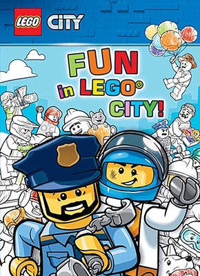 Lego fun in lego city coloring book paperback boulder book store