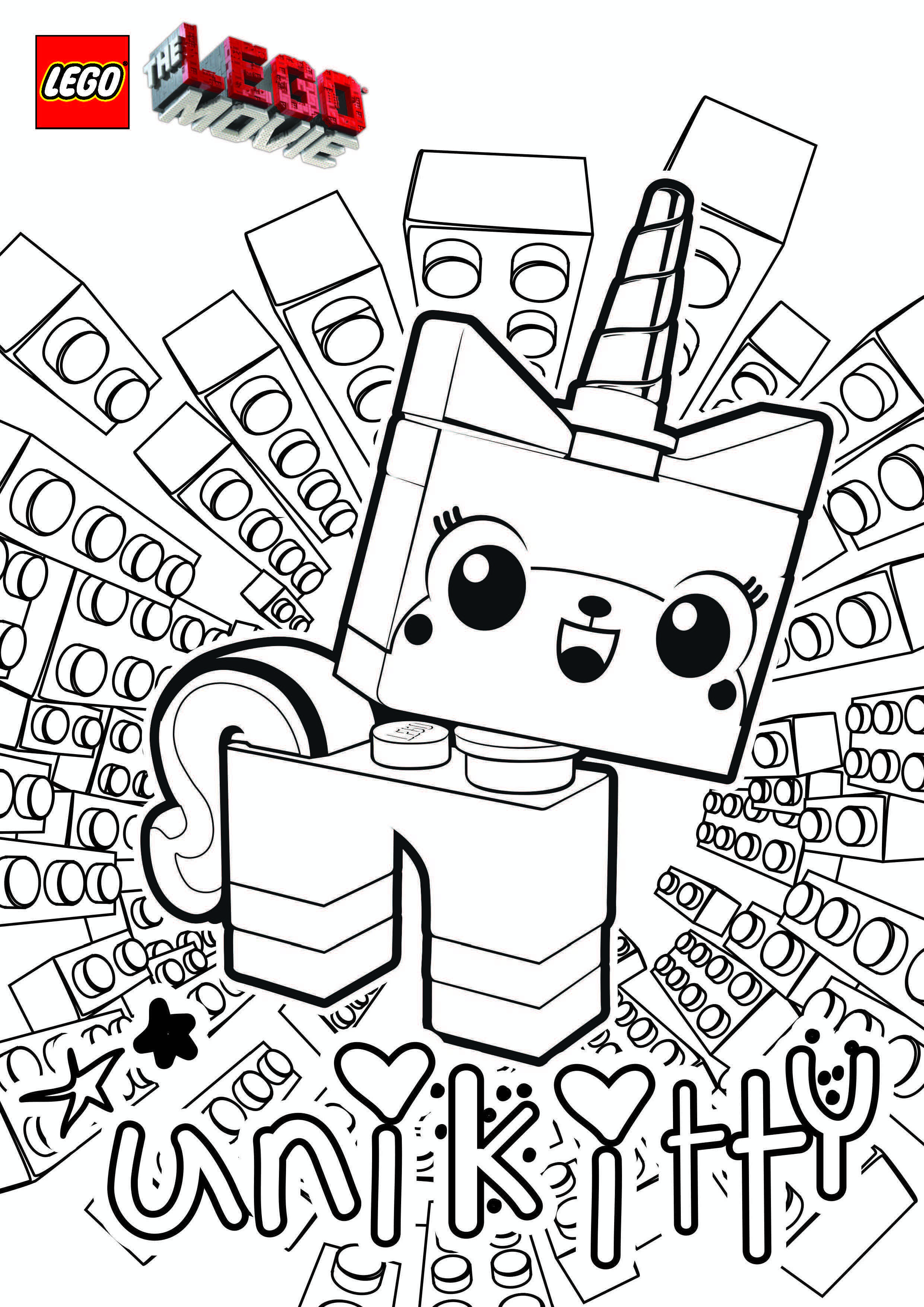 Lego coloring pages