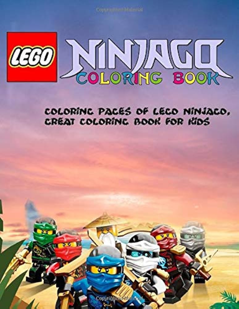 Lego ninjago coloring book coloring pages of lego ninjago great coloring book for kids books lego coloring books