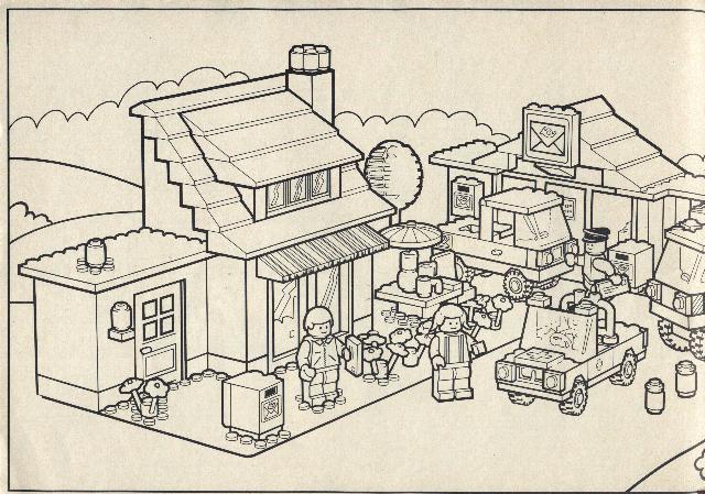 Lego coloring pages the lego thing