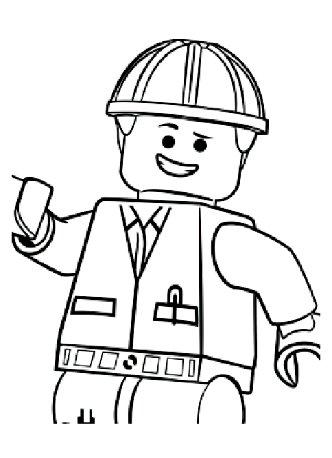 Lego great adventure coloring pages for kids