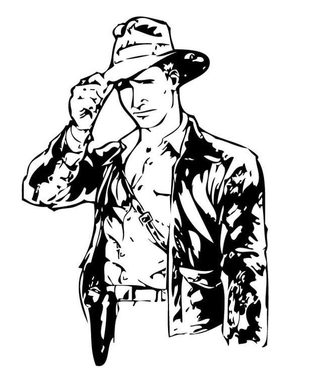 If a restaurant had indiana jones coloring pages which would yall prefer rindianajones