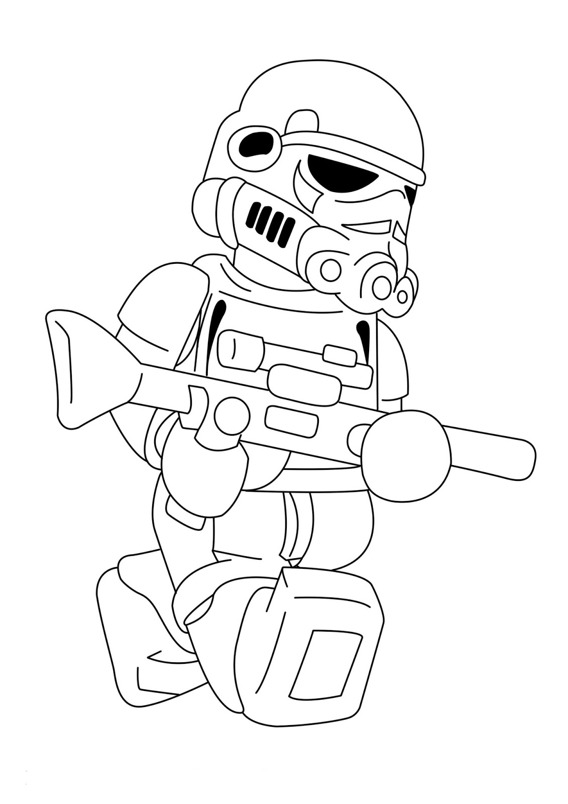 Lego star wars coloring pages