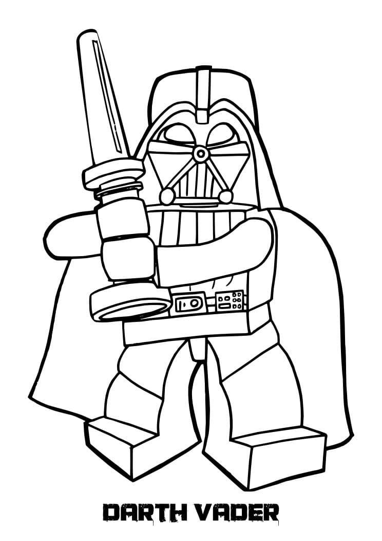 Darth vader coloring pages