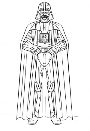 Free printable darth vader coloring pages for adults and kids