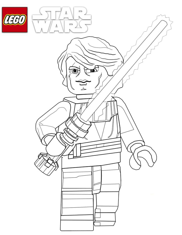 Lego star wars coloring pages