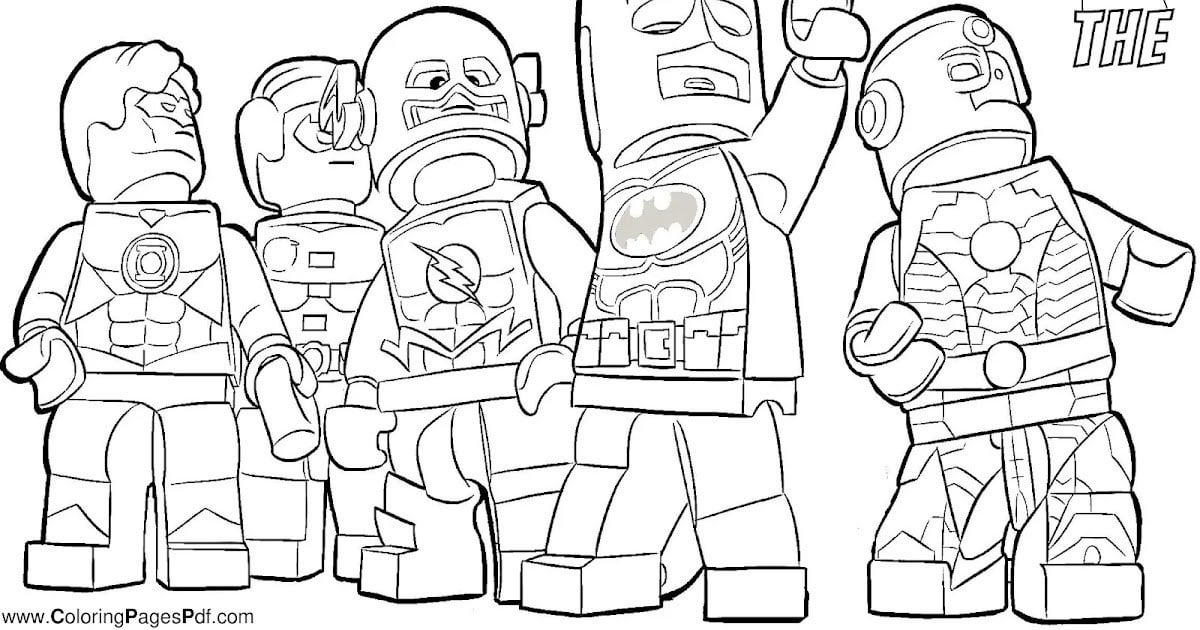 Flash coloring pages lego rcoloringpagespdf