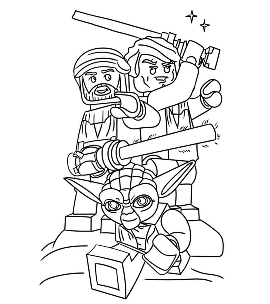 Wonderful lego movie coloring pages for toddlers