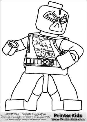 Dc villain coloring pages