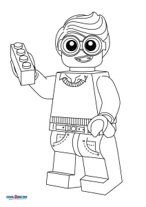 Free printable lego coloring pages for kids