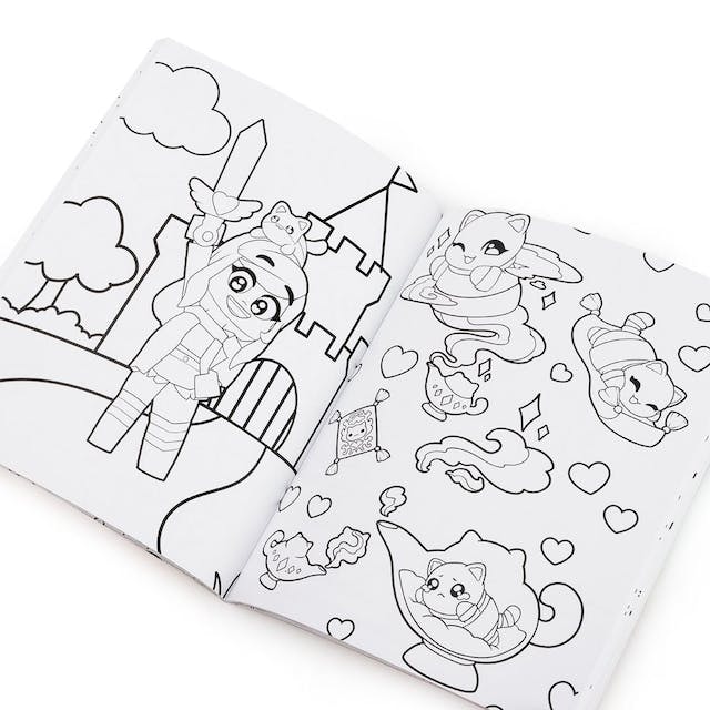 Aphmau and friends coloring book