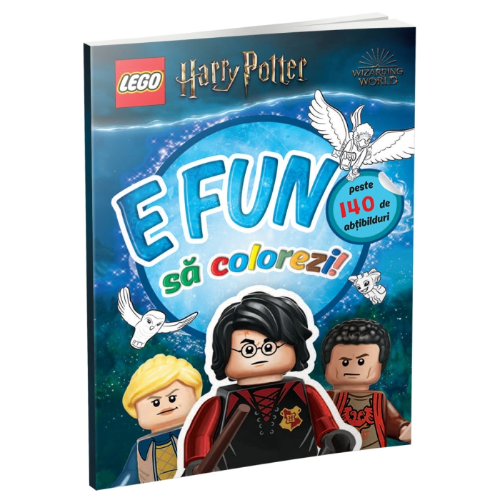 Its fun to color lego harry potter coloring book with pictures