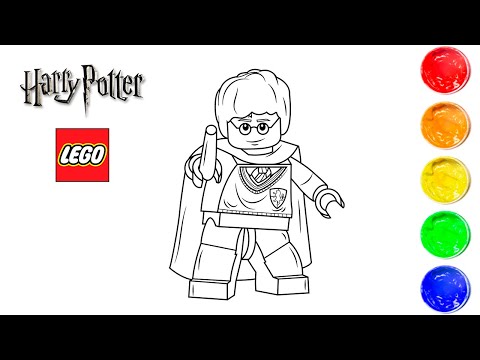 Lego harry potter coloring pages