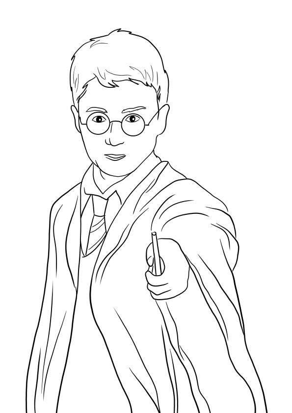 Harry potter coloring pages