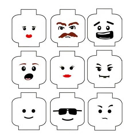 Lego head coloring coloring pages lego birthday lego head lego faces