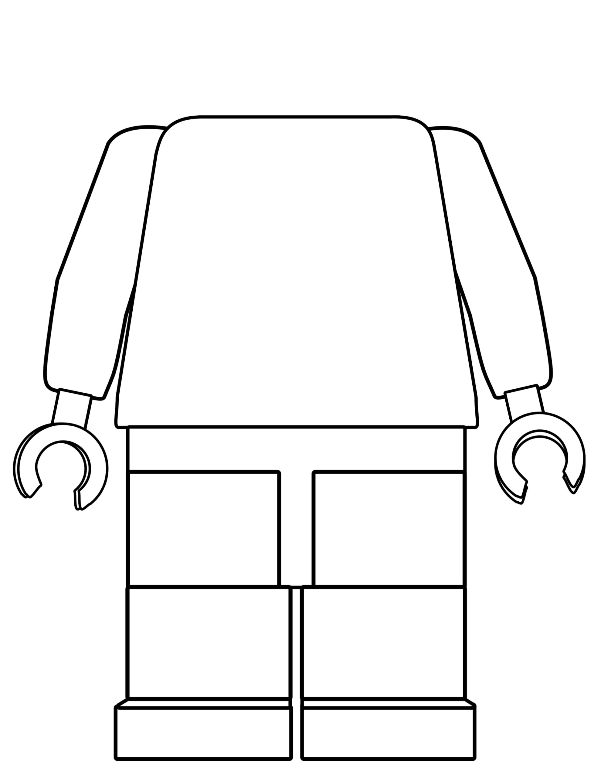 Pin the head on the lego man party game free printable