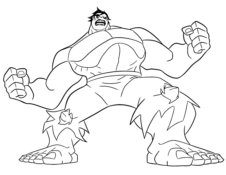 Coloring pages lego hulk coloring page