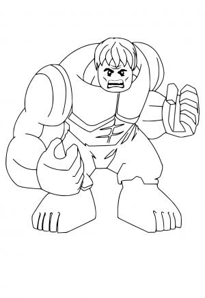 Free printable hulk coloring pages for adults and kids