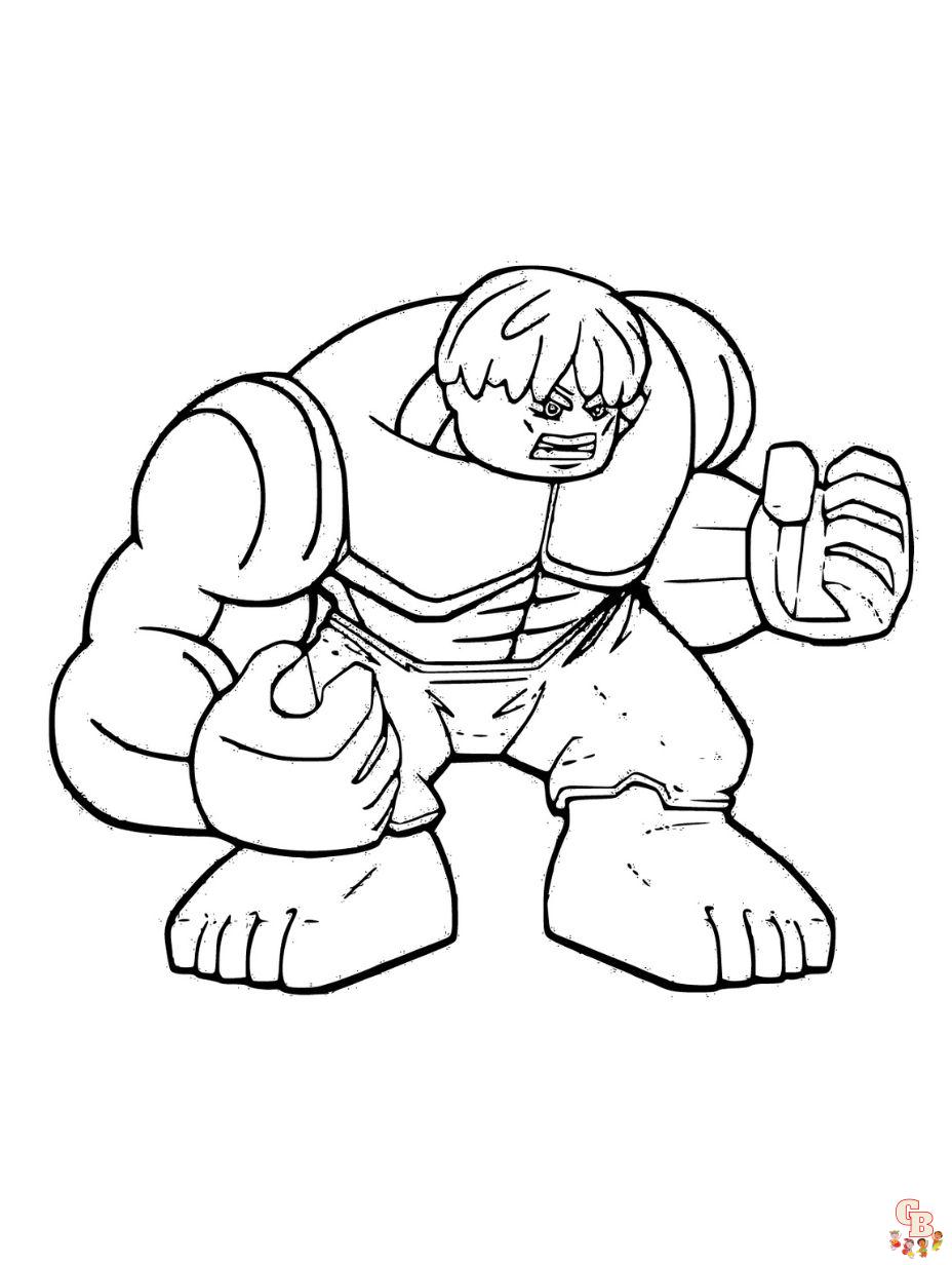 Transform into a hero with s hulk coloring pages