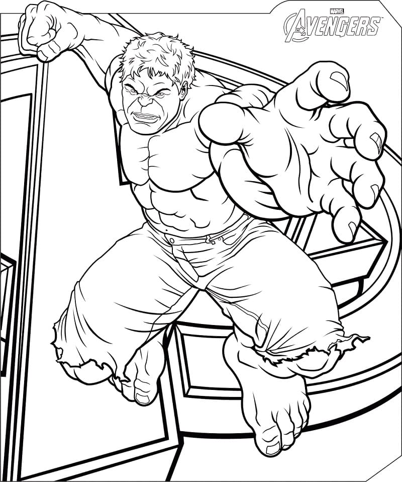 Hulk coloring pages