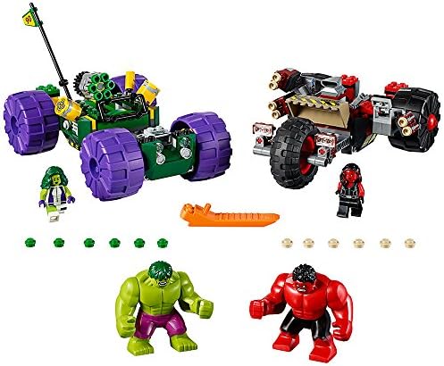 Lego marvel super heroes hulk vs red hulk superhero toy toys games