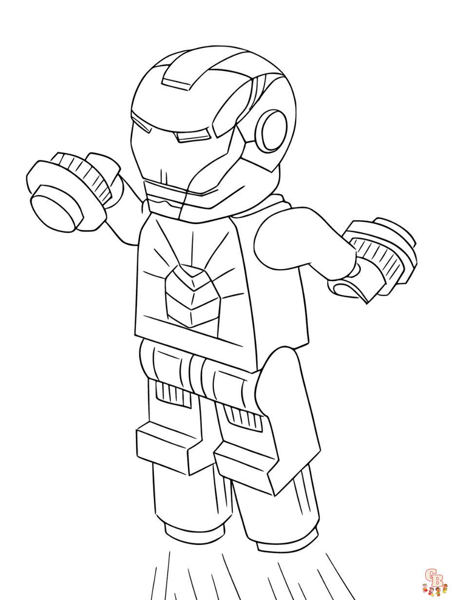 Iron man coloring pages print color your favorite hero