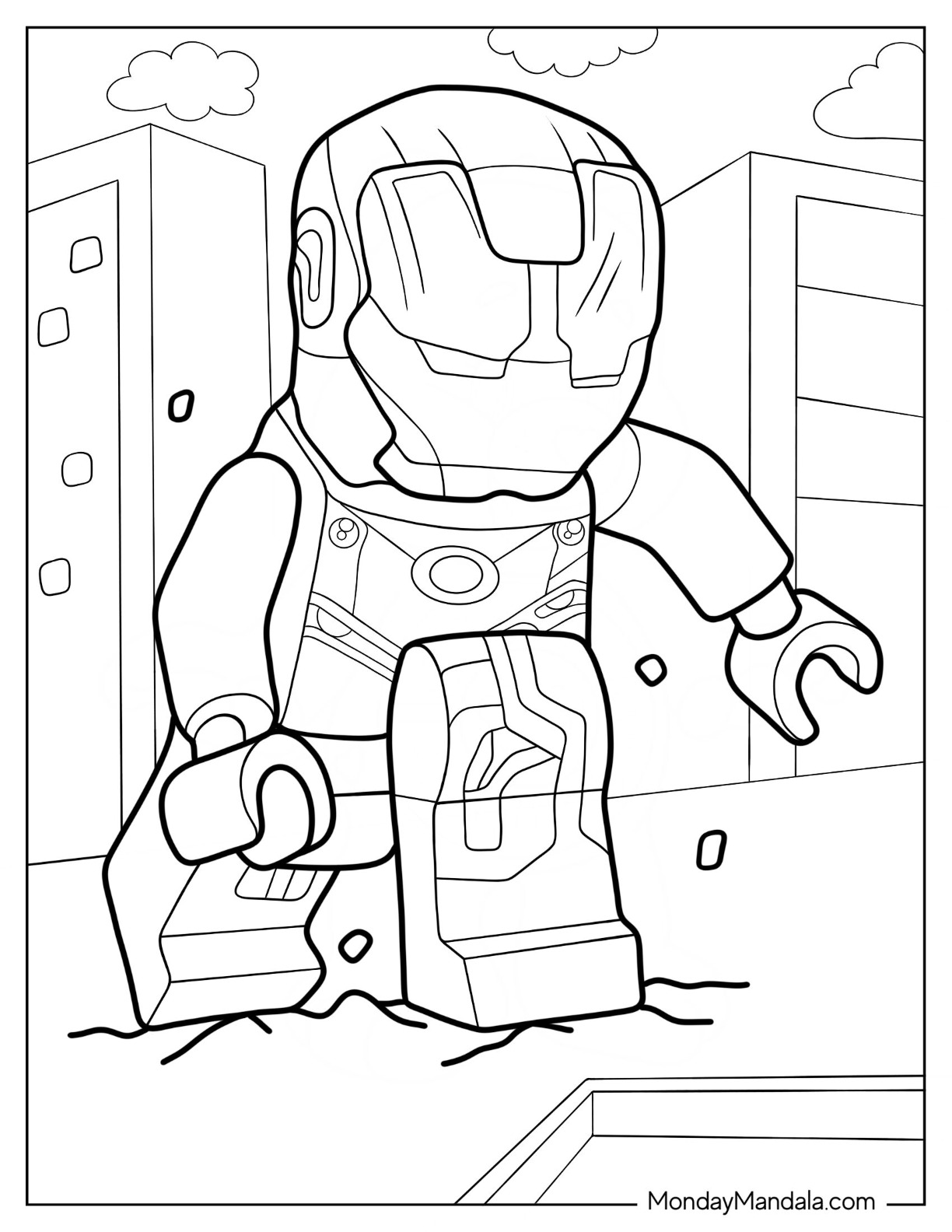 Lego avengers coloring pages free pdf printables