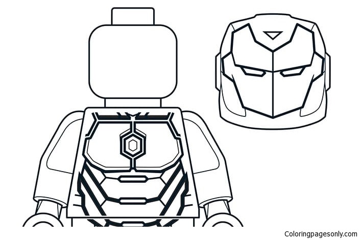 Mighty micros iron man coloring page