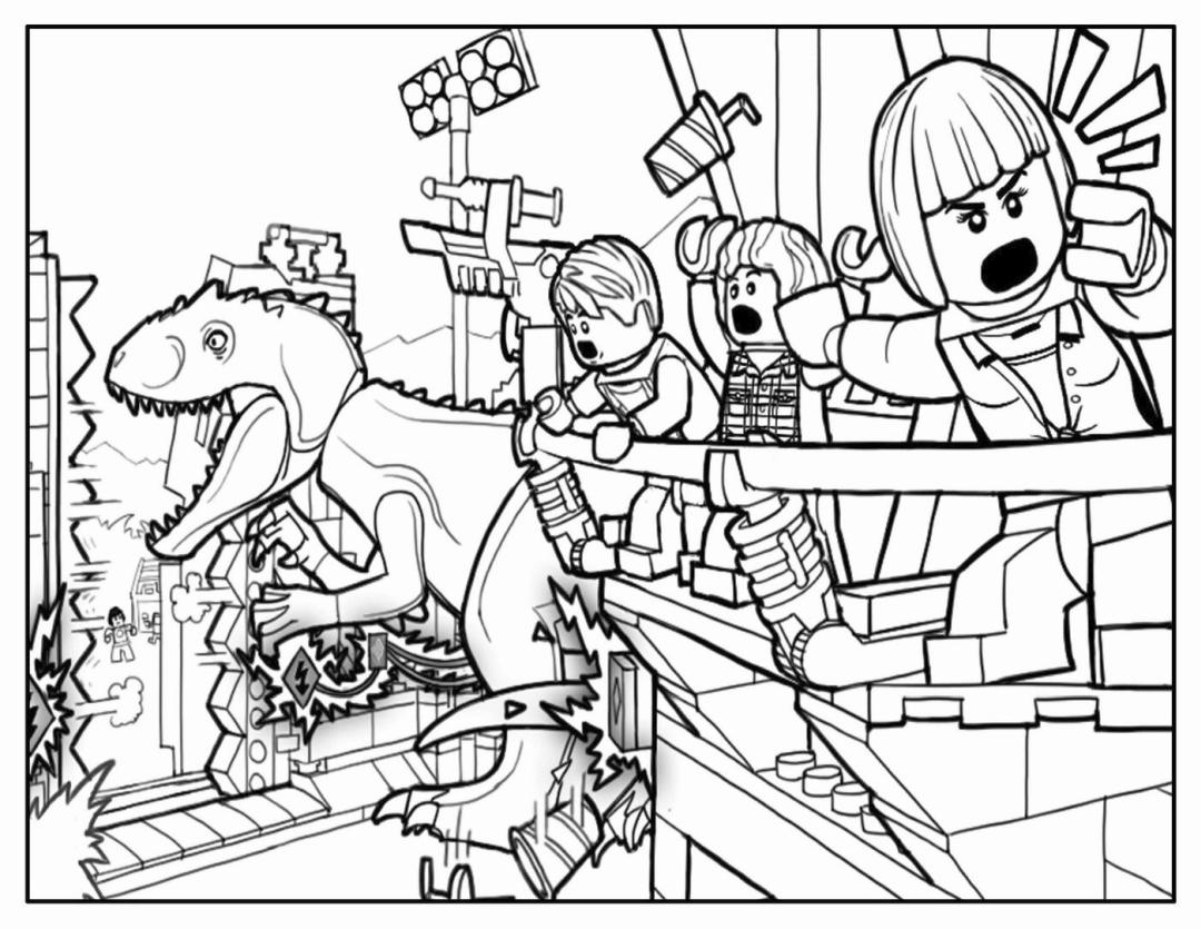 Get this jurassic world coloring pages lego free jlg