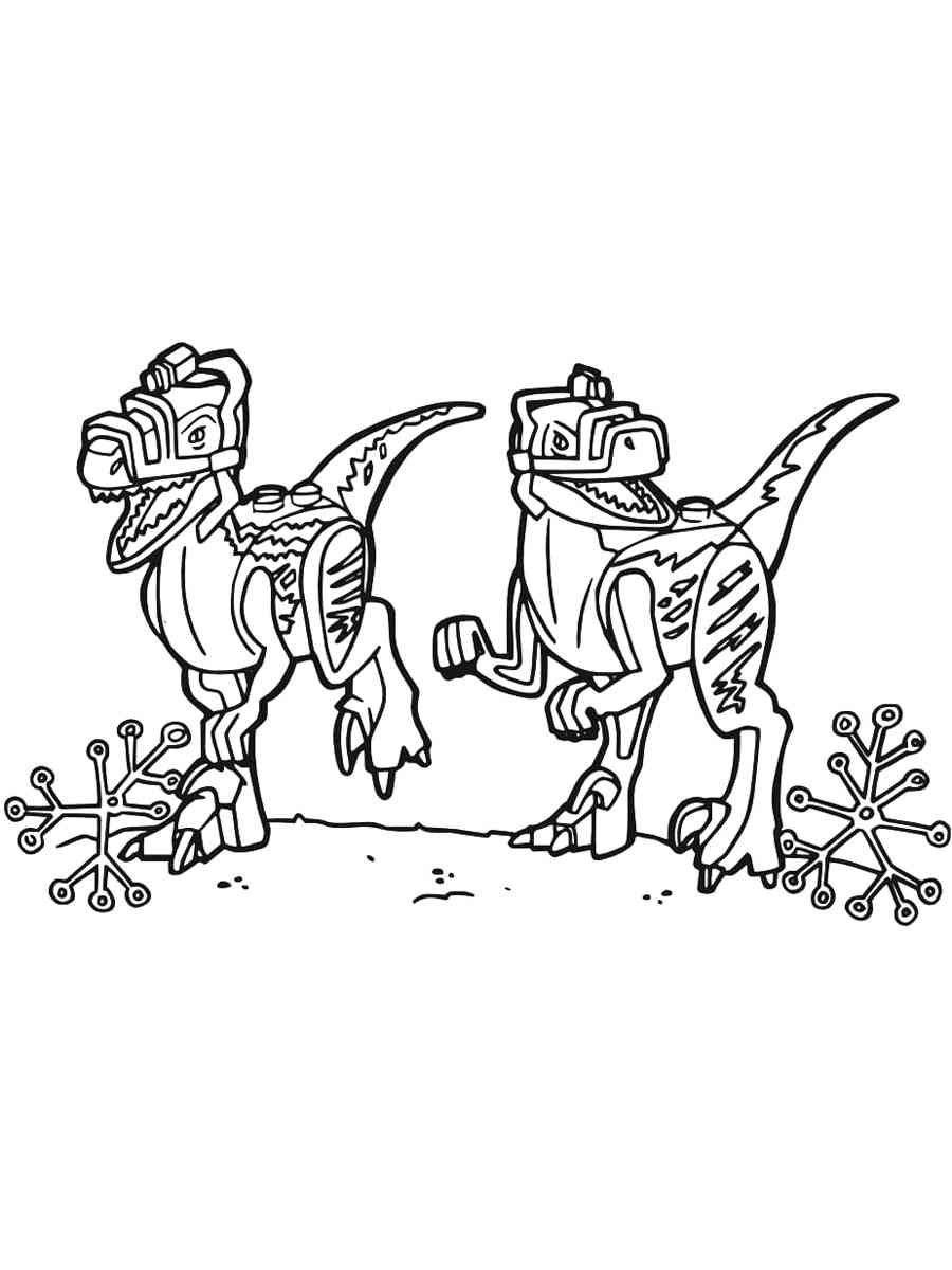 Lego jurassic world coloring pages