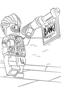 Lego batman coloring pages free printable pictures