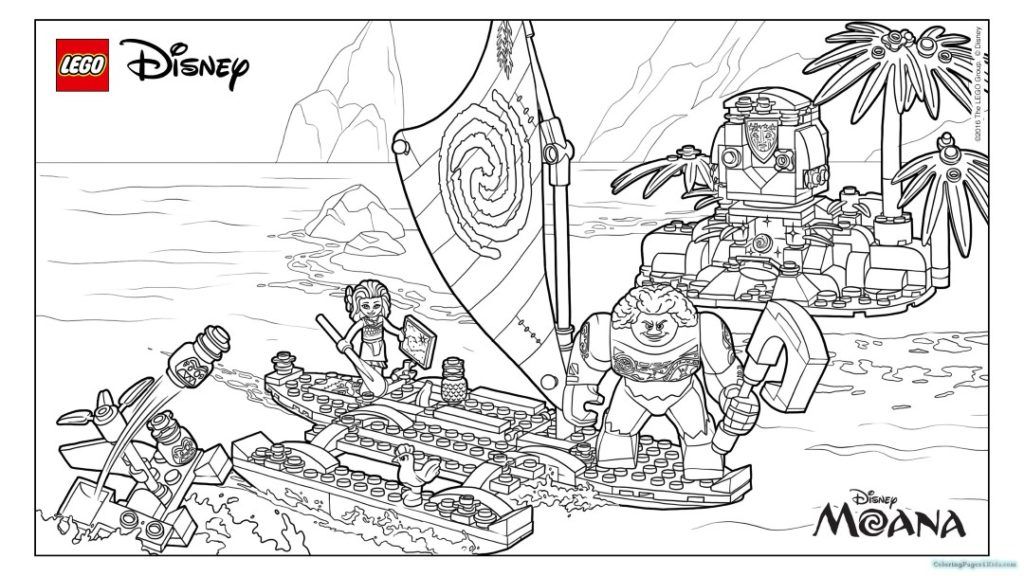 Printable coloring pages disney coloring pages lego coloring pages moana coloring pages