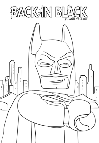 Lego batman coloring pages free printable pictures