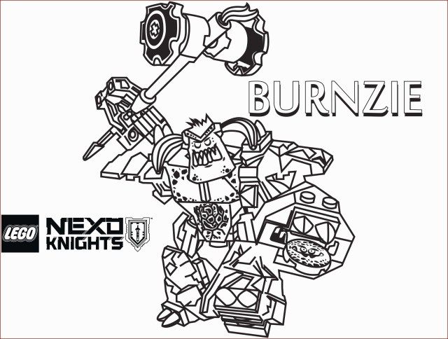 Creative image of nexo knights coloring pages