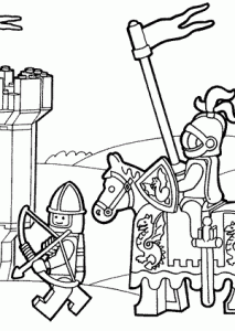 Lego duplo knights coloring page for kids printable free lego duplo lego coloring pages camping coloring pages lego coloring