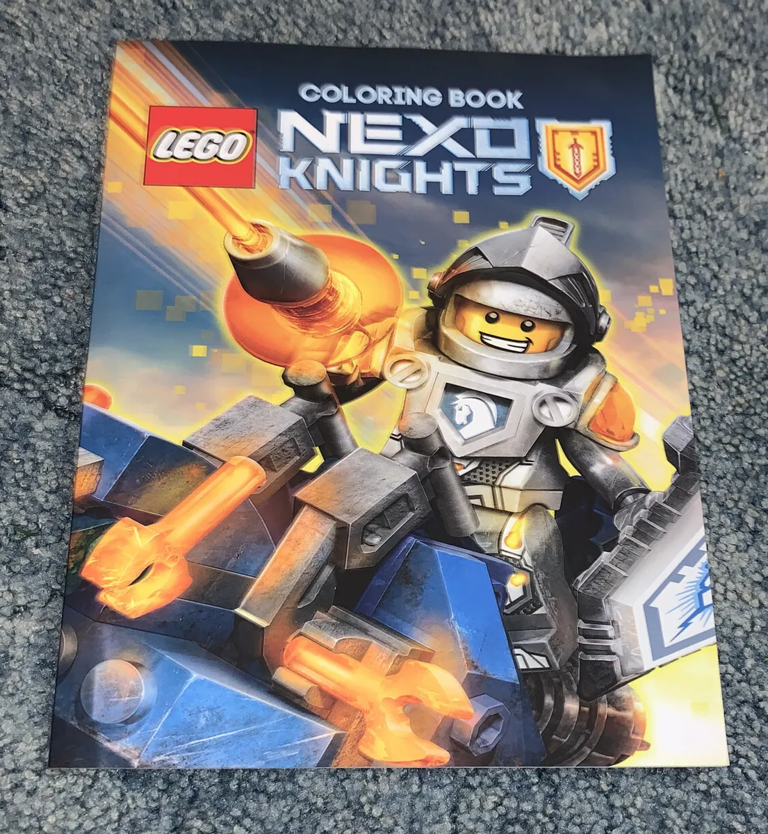 Lego nexo knights coloring book