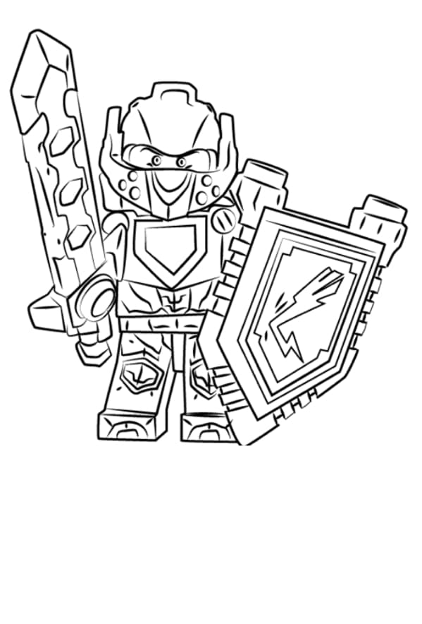 Lego nexo knights coloring pages pictures free printable