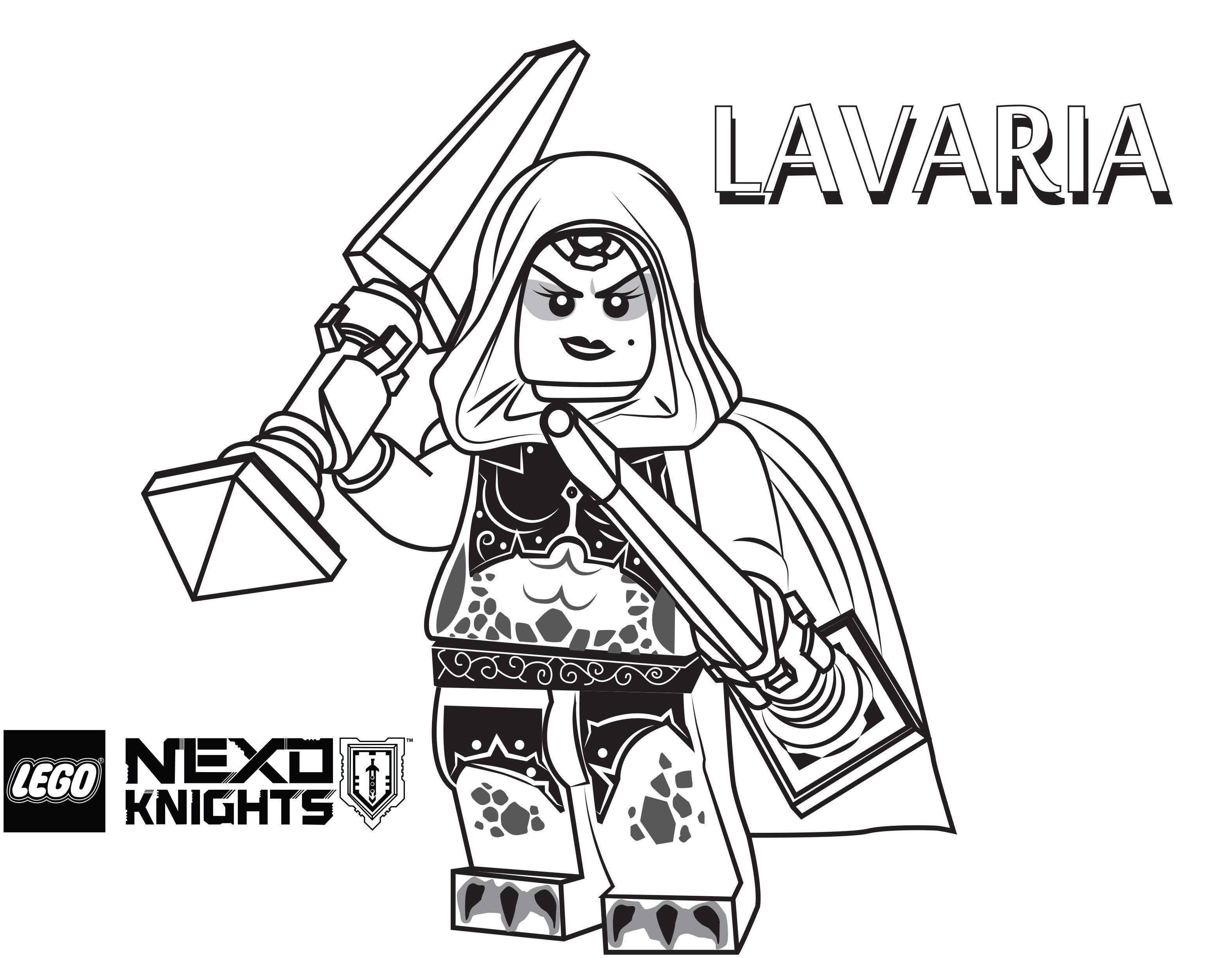 Nexo knights coloring pages