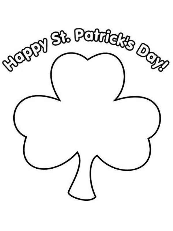 St patricks day coloring pages