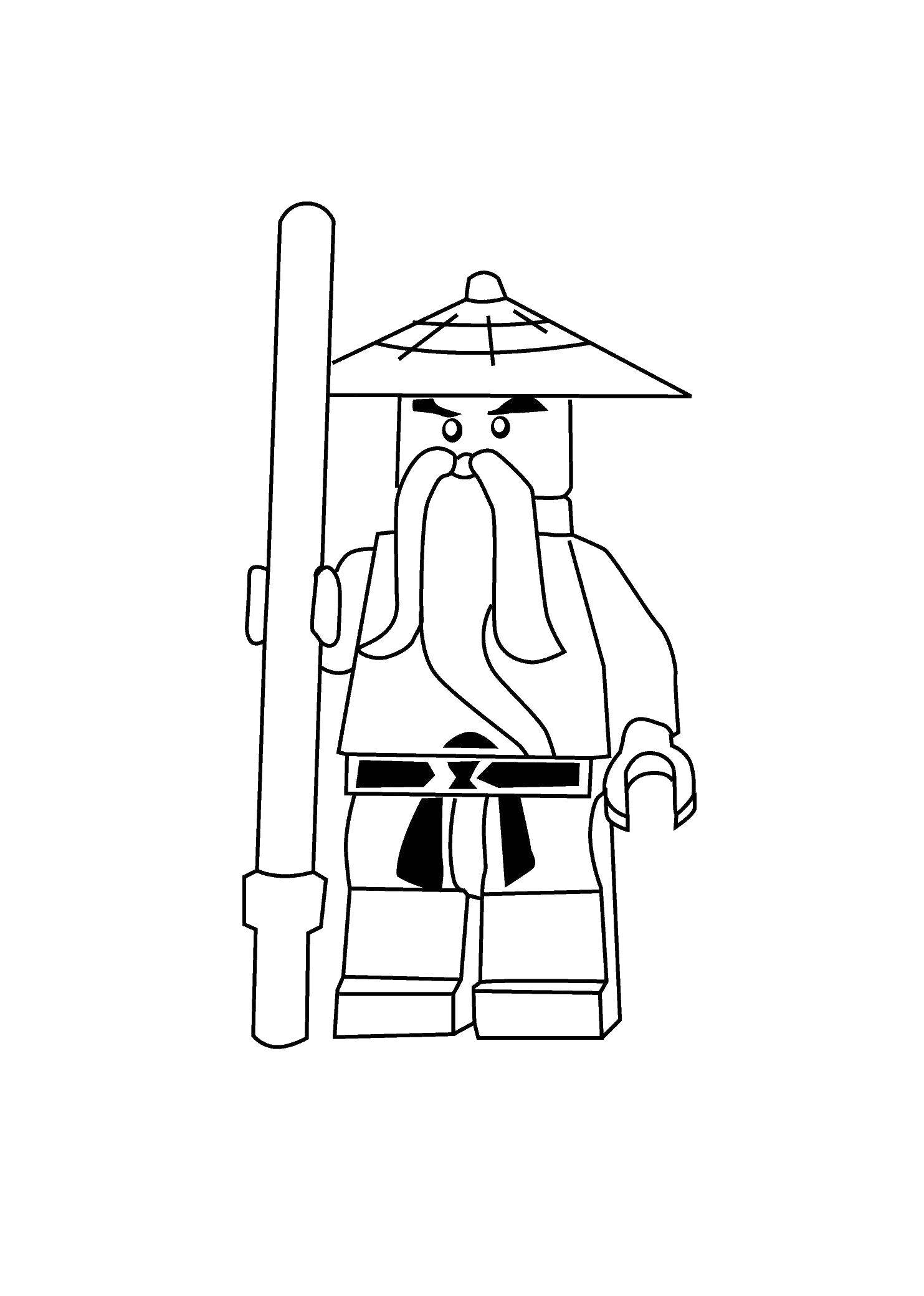 Online coloring pages man coloring lego man lego