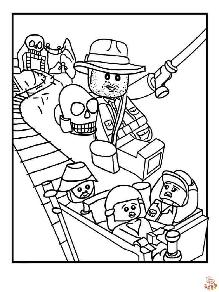 Get your free lego coloring pages