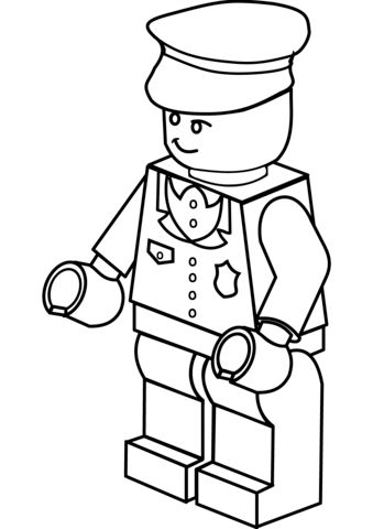 Lego policeman coloring page free printable coloring pages lego coloring pages lego coloring super coloring pages