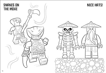 Legor ninjagor ninja hero coloring coloring books by ameet publishing