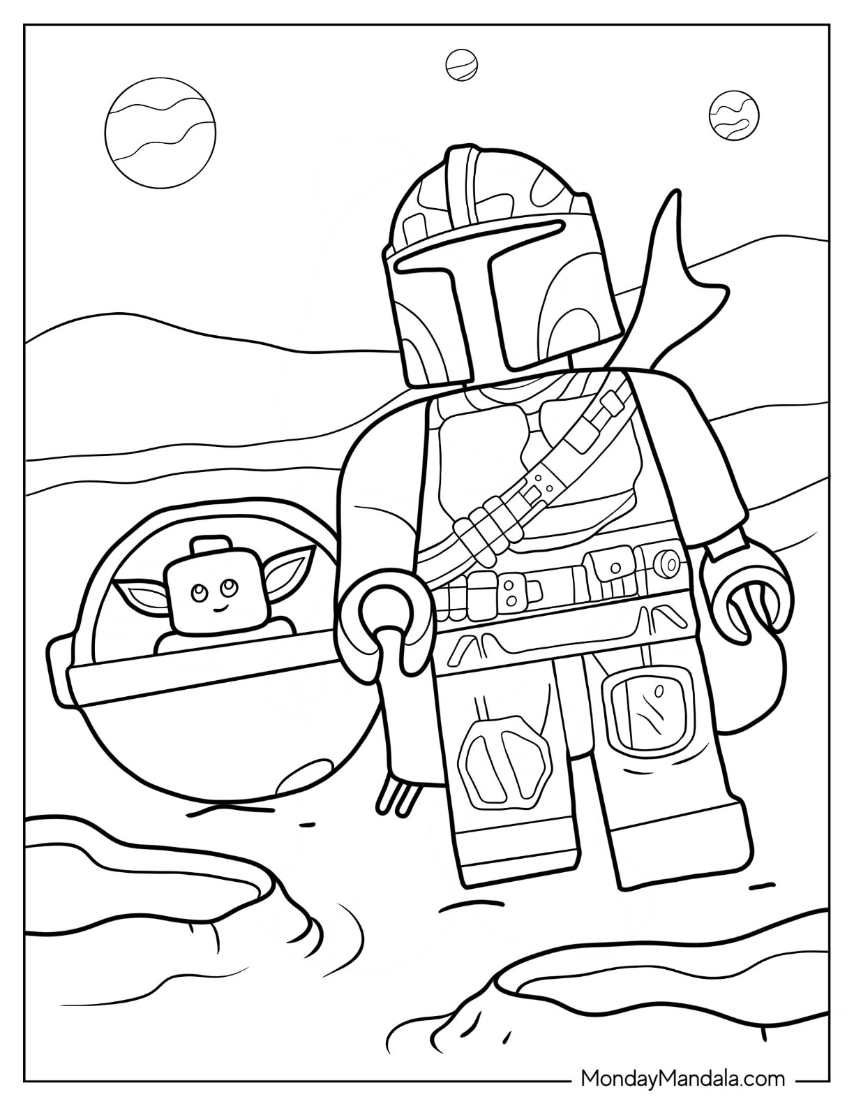 Lego star wars coloring pages free pdf printables